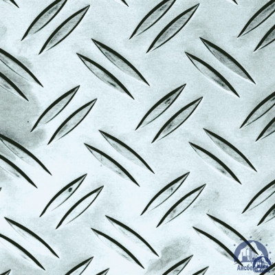 Рифлёный алюминиевый лист "Дуэт" 4х1200х3000 мм АМГ2Н2Р купить в Новороссийске