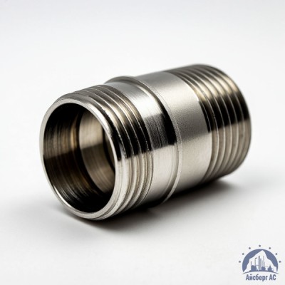 Ниппель переходной нержавеющий DN 32х15 1 1/4"-1/2" 42,4х21,3 мм AISI 316 двойной НР-НР купить в Новороссийске